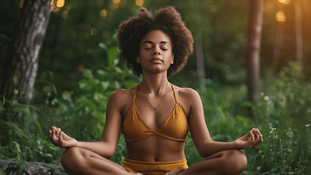 Girl Meditating