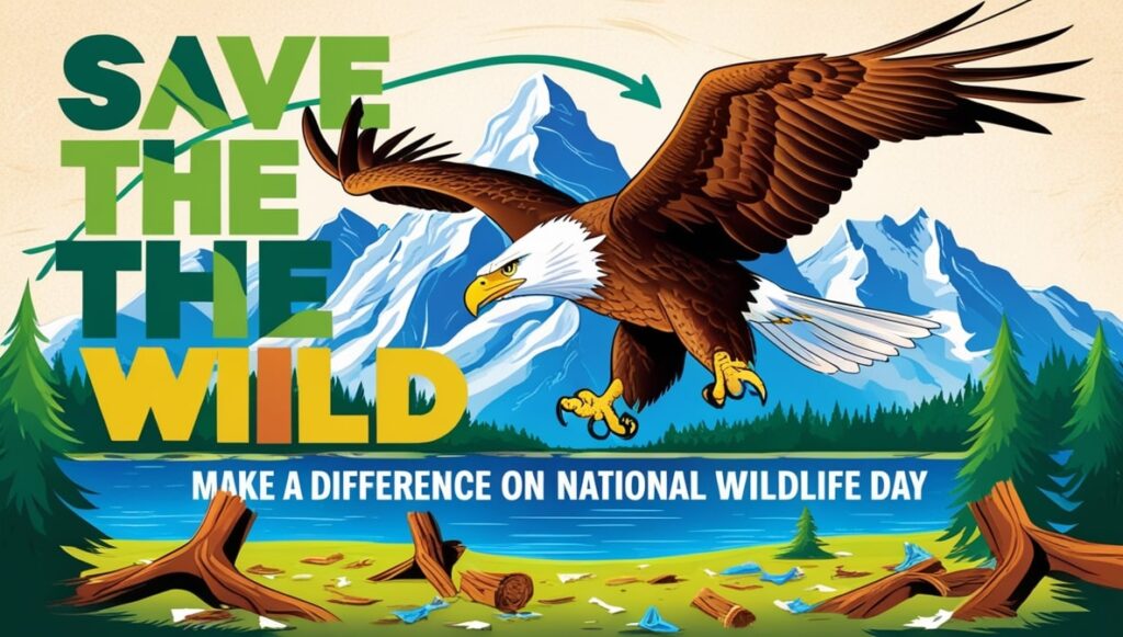 Save the Wild Make a Difference on National Wildlife Day Vehlad